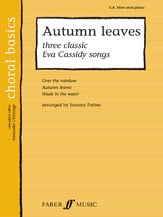 Autumn Leaves SAB choral sheet music cover